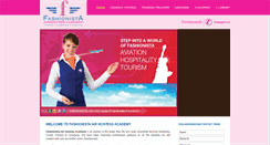 Desktop Screenshot of fashionistaairhostess.com